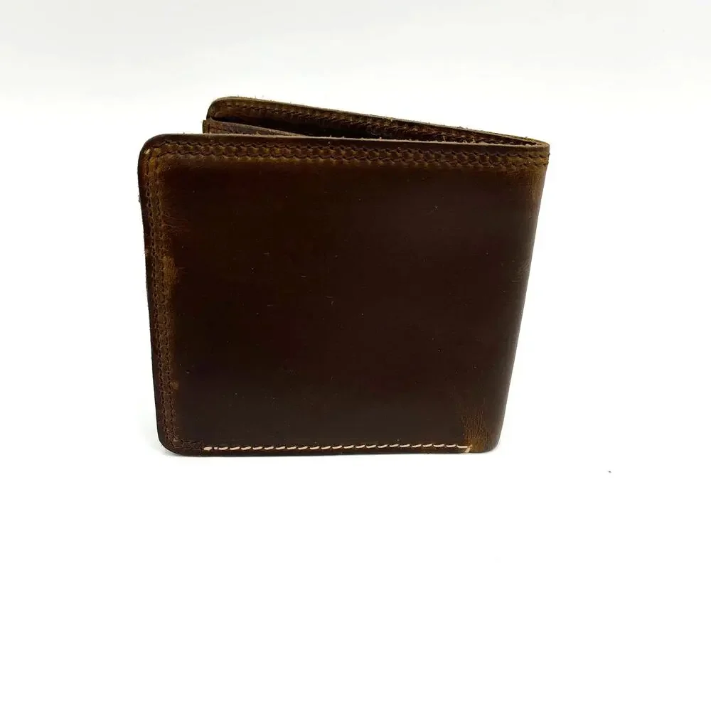 Timberland Wallet Horween Leather Men's Brown Bifold